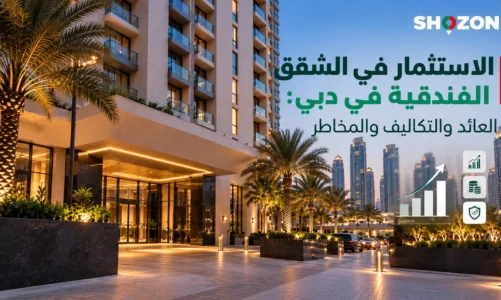 الاستثمار في الشقق الفندقية في دبي: العائد والتكاليف والمخاطر