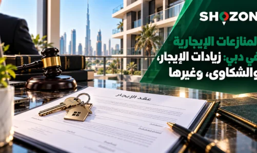 المنازعات الإيجارية في دبي