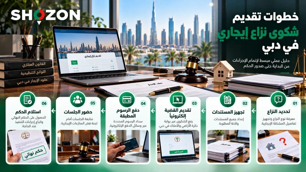 كيف تقدم شكوى إيجارية في دبي؟