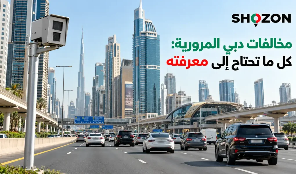 مخالفات دبي المرورية