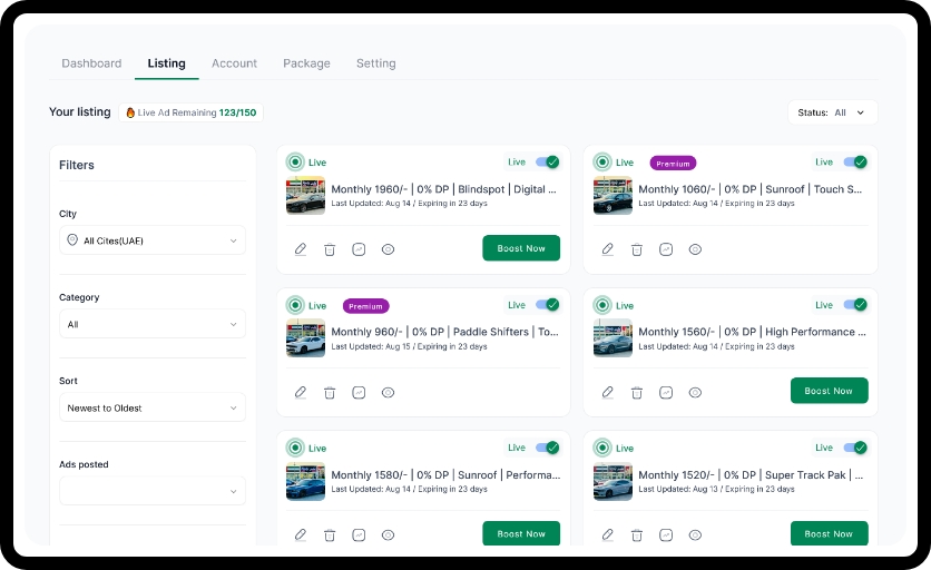 dashboard