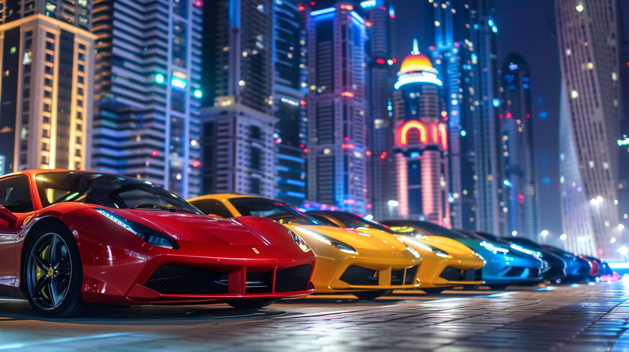 Top 5 supercars to rent in Dubai