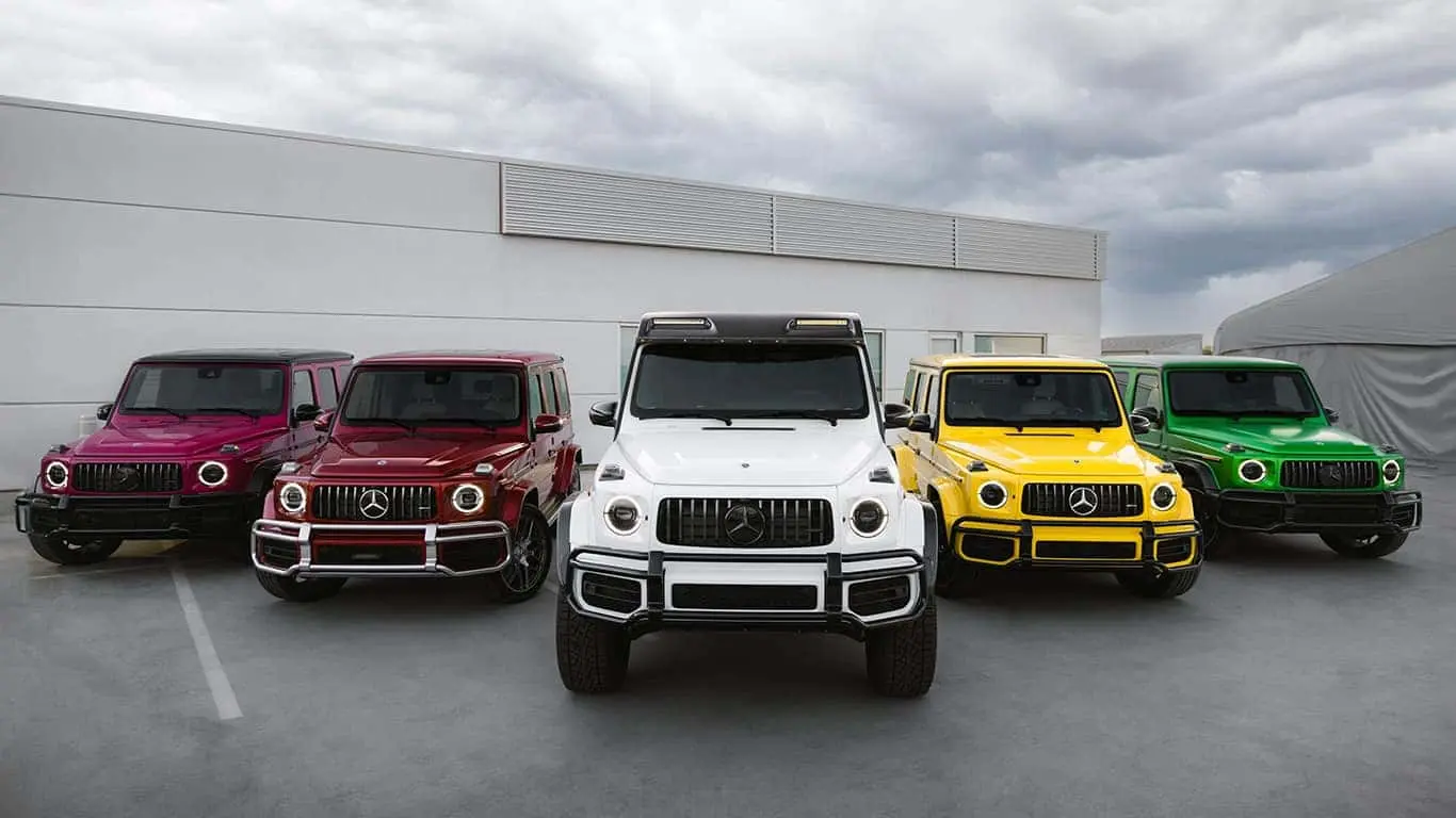 The Mercedes-Benz G-Wagon