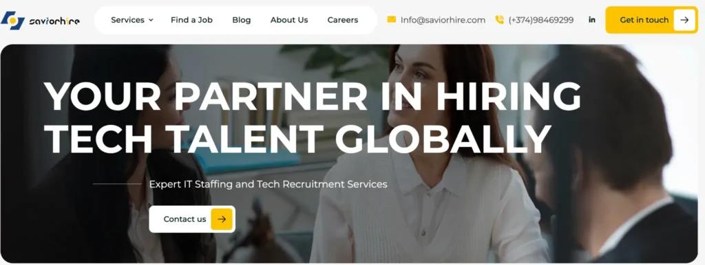 SaviorHire: Helping Dubai Companies Build Tech Teams Faster