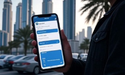 Dubai Parking SMS