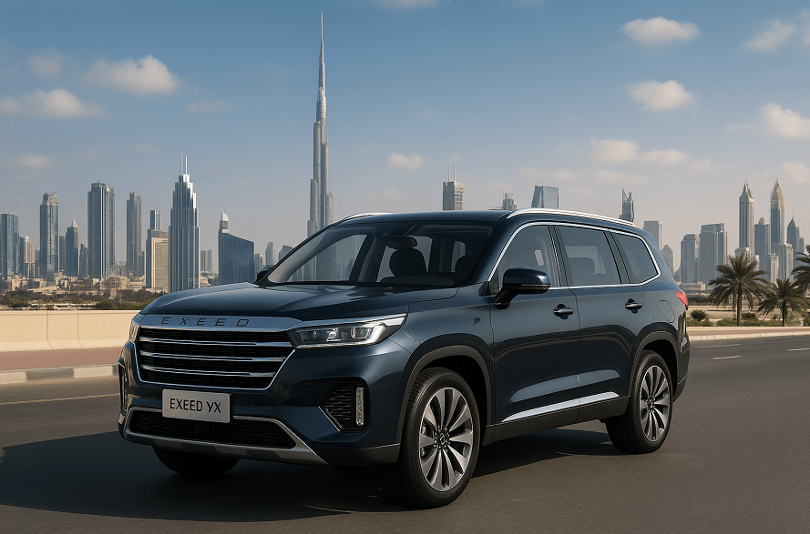 exeed vx in dubai and abu dhabi