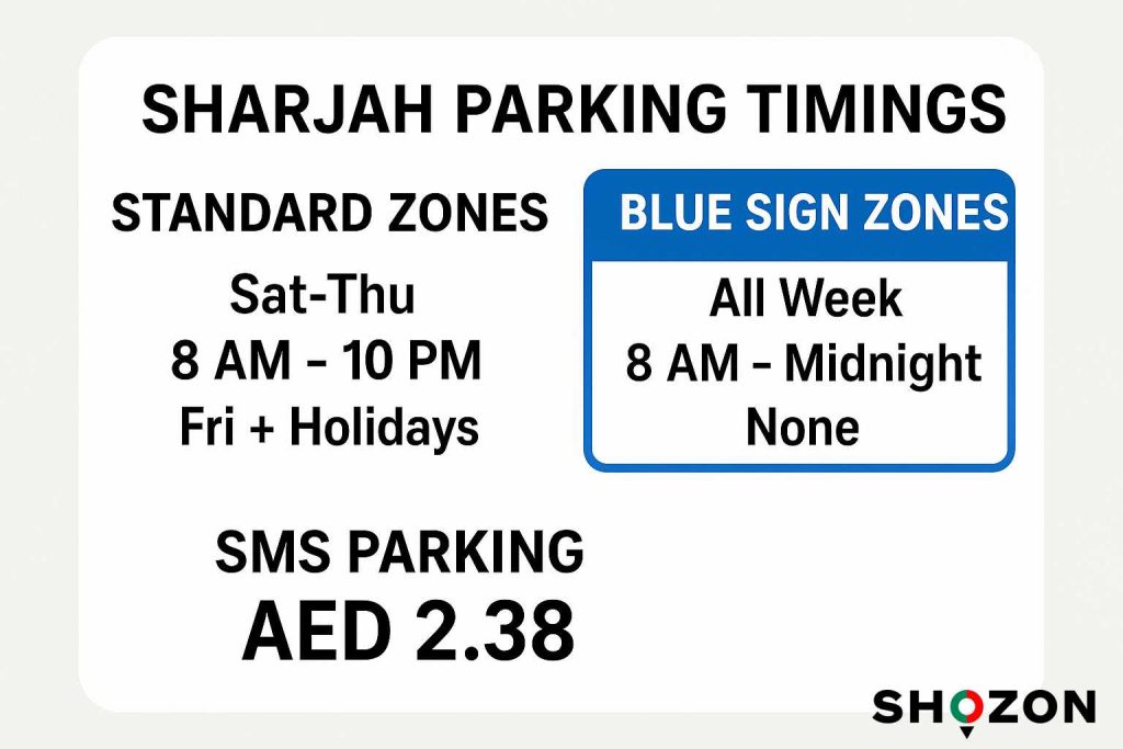 Sharjah SMS Parking