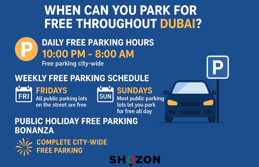 Free Parking in Dubai