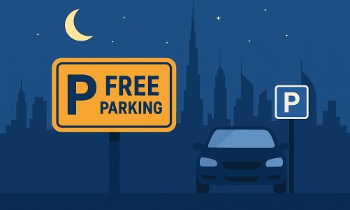 Free Parking in Dubai [Where & When to Park without Fees]