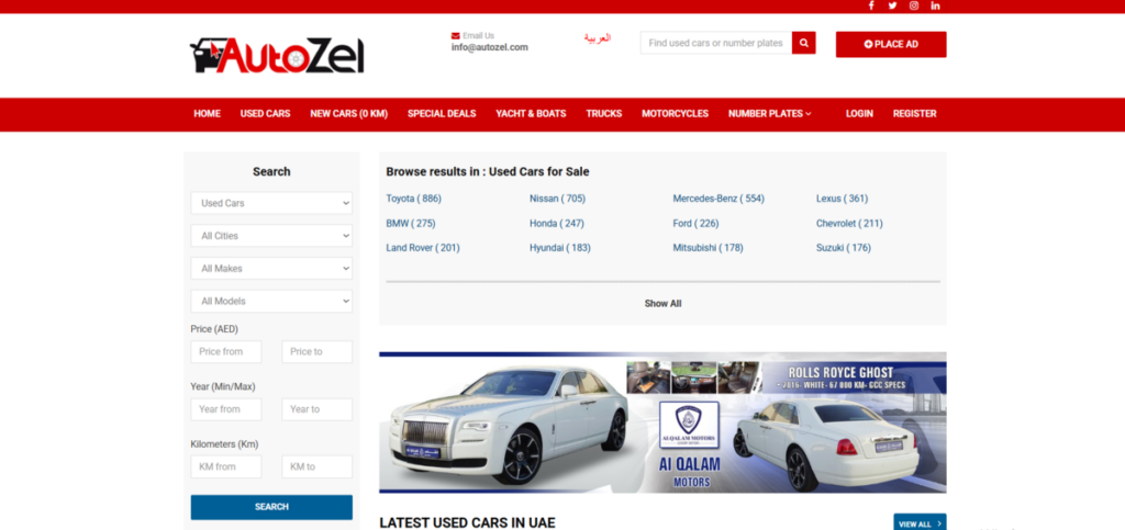 Best Car Selling Websites in Dubai