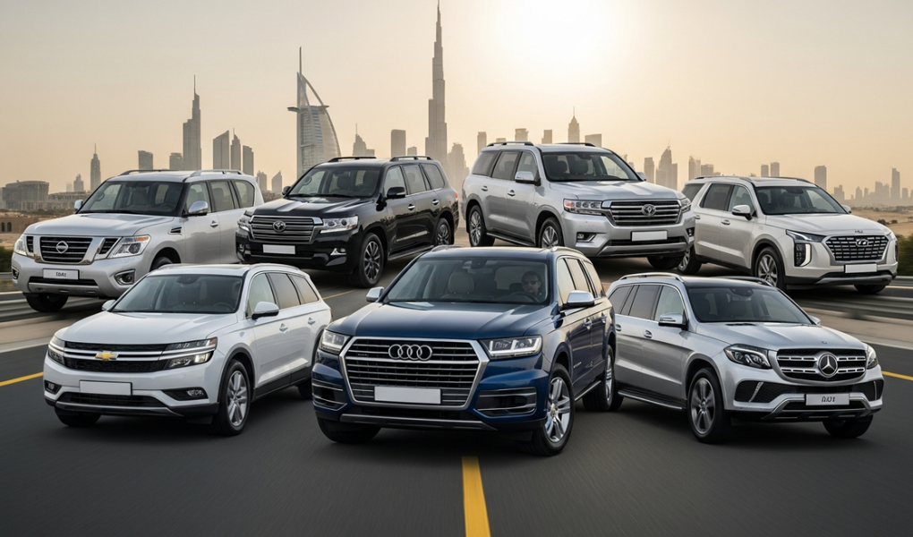 Top 7 seater cars in uae