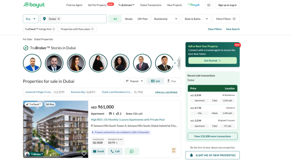 best real estate websites in dubai