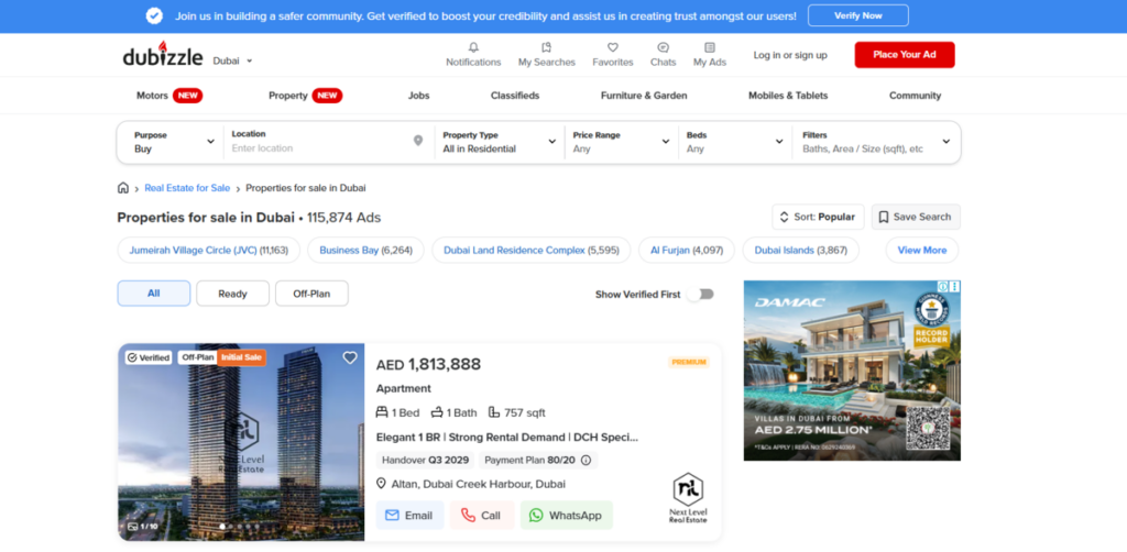 best real estate websites in dubai