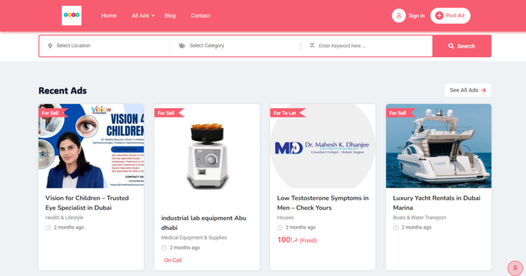 free ads posting sites in dubai