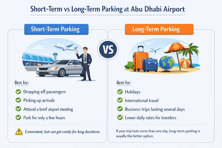 Abu Dhabi Parking prices
