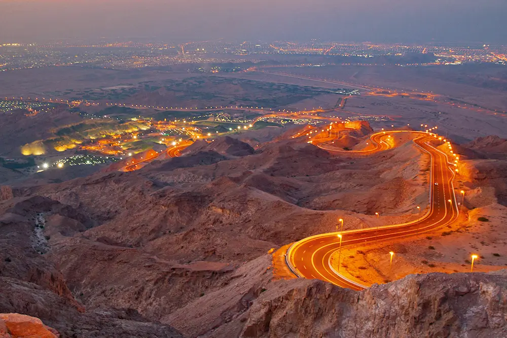Jebel Hafeet Mountain