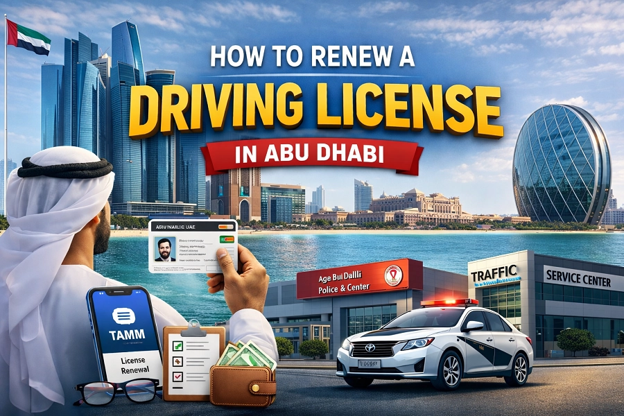 Extra Details on Driving License Renewal in Abu Dhabi