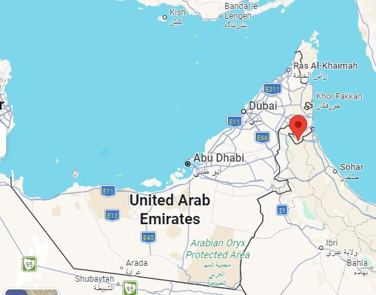 Hatta Location on the map