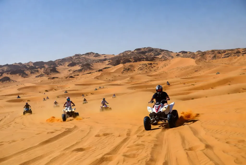 Quad Biking in the Ras Al Khaimah Desert