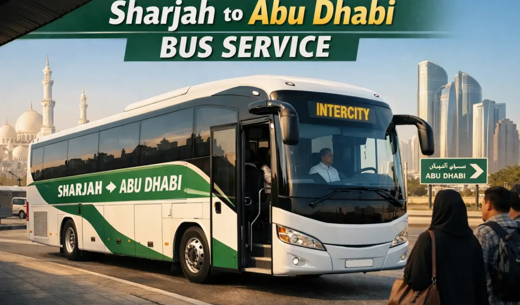 Sharjah to Abu Dhabi Bus Service