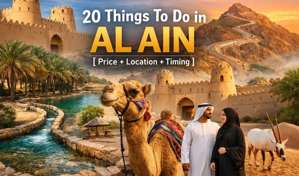 things to do in al ain