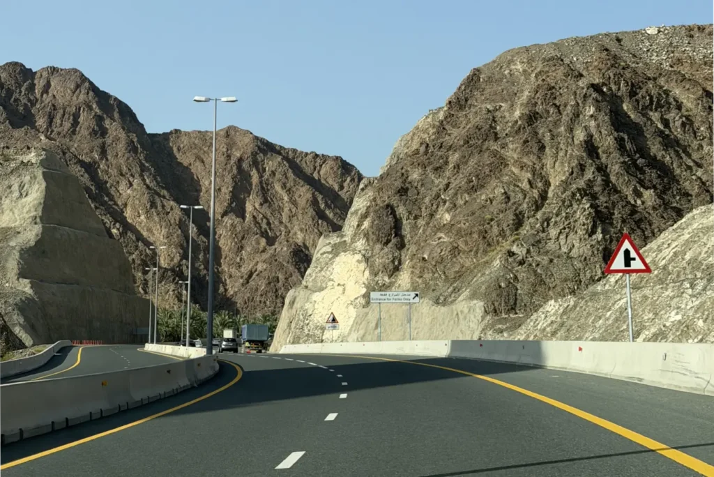 khor fakkan road