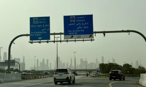 Six Main Road Signs To Drive Safely in Dubai