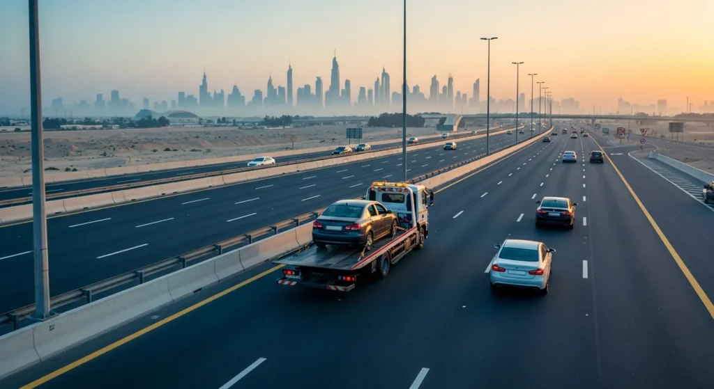 Car Recovery in Dubai for Trips Between Emirates