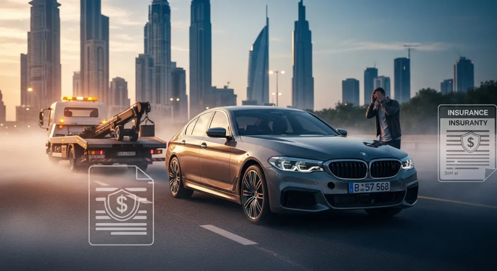 Does Car Insurance in Dubai Cover Recovery
