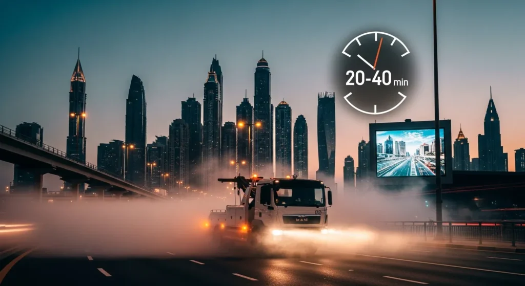 How Long Does It Take for a Recovery Truck to Arrive