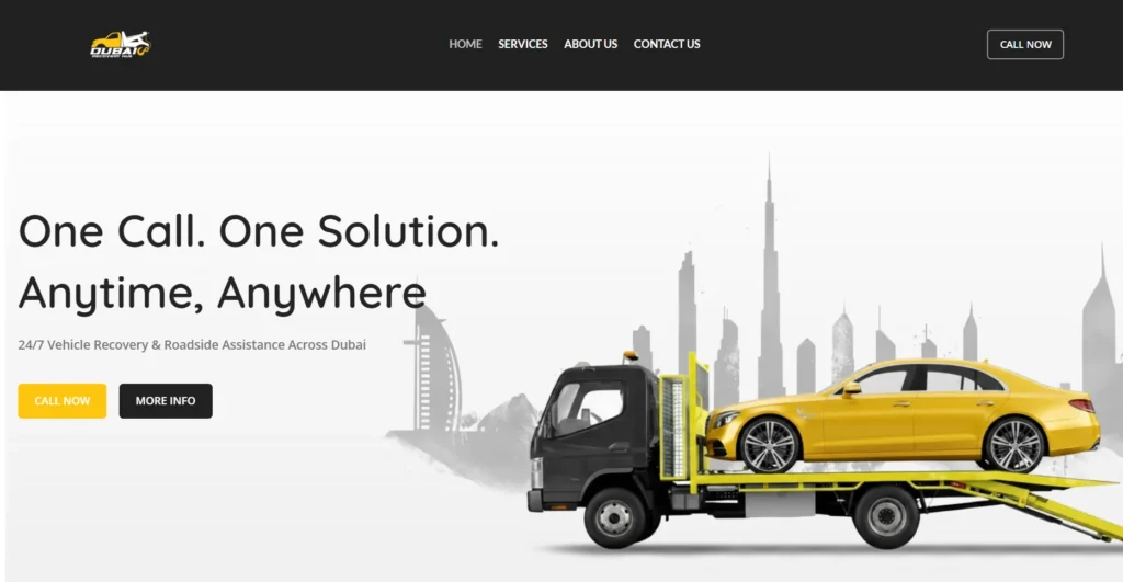 Car recovery services In Dubai