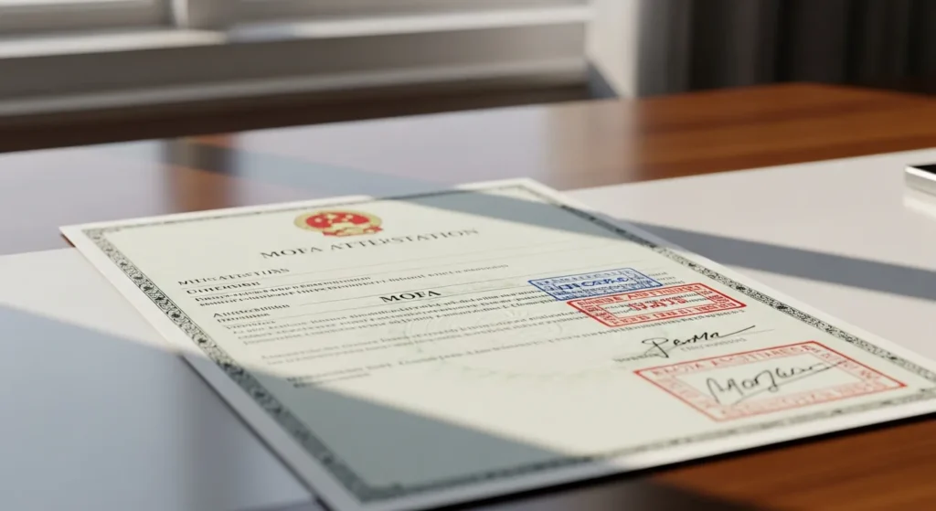 MOFA Attestation