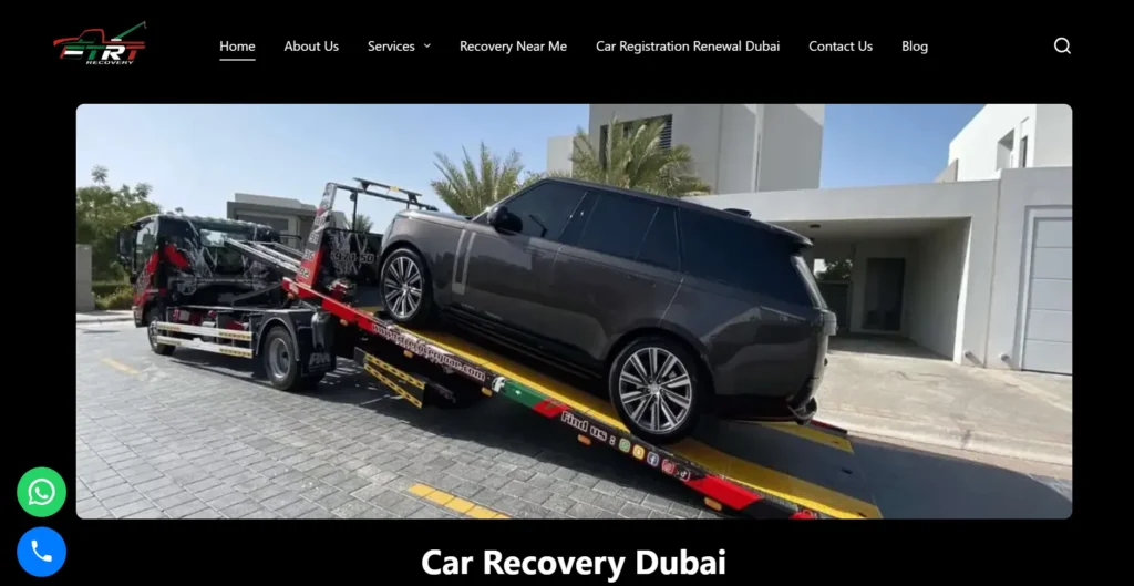Car Recovery Services in Dubai