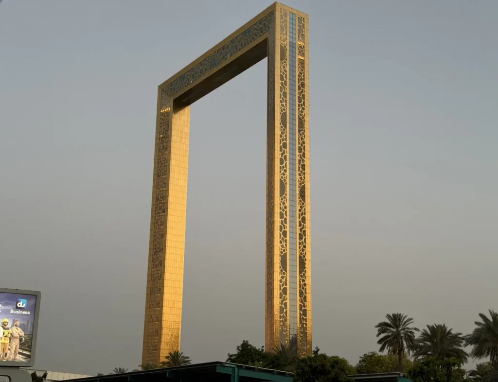 dubai famous frame