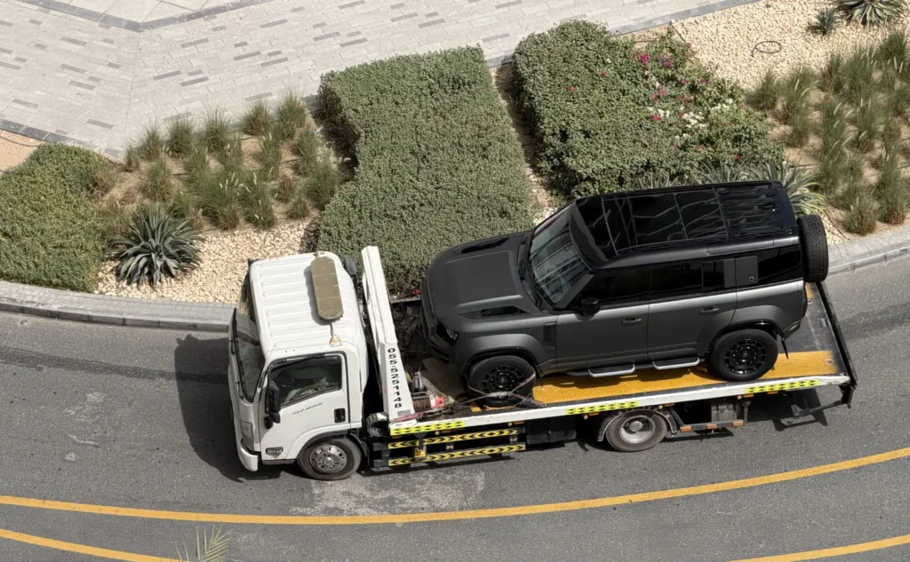 car recovery service in dubai