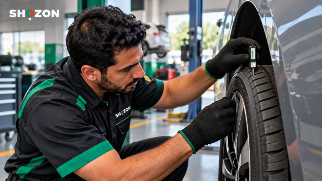 How to Check Tyre Tread Depth, Cracks and Damage