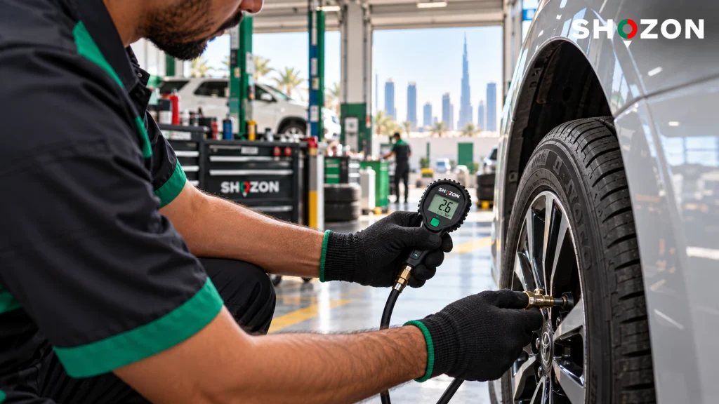 How to Maintain Tyres Safely During UAE Summers
