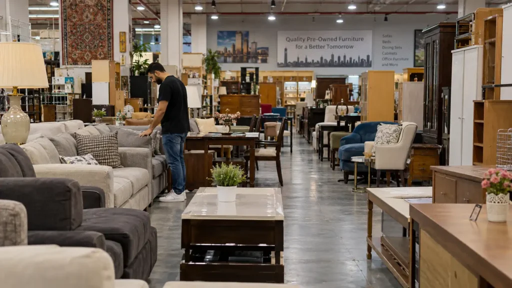 Arrange Furniture Collection and Building Access