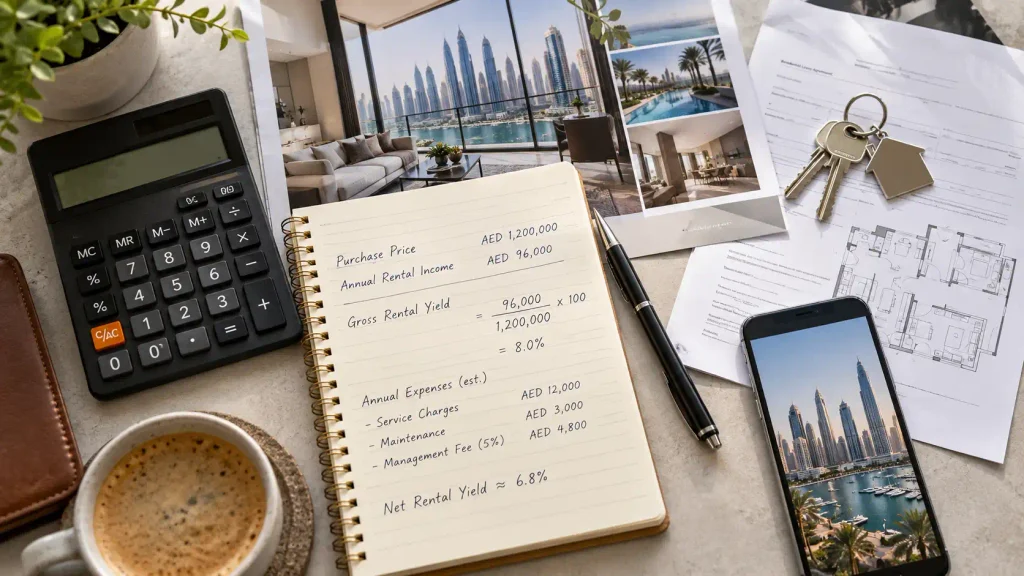 How to Calculate Rental Yield in Dubai