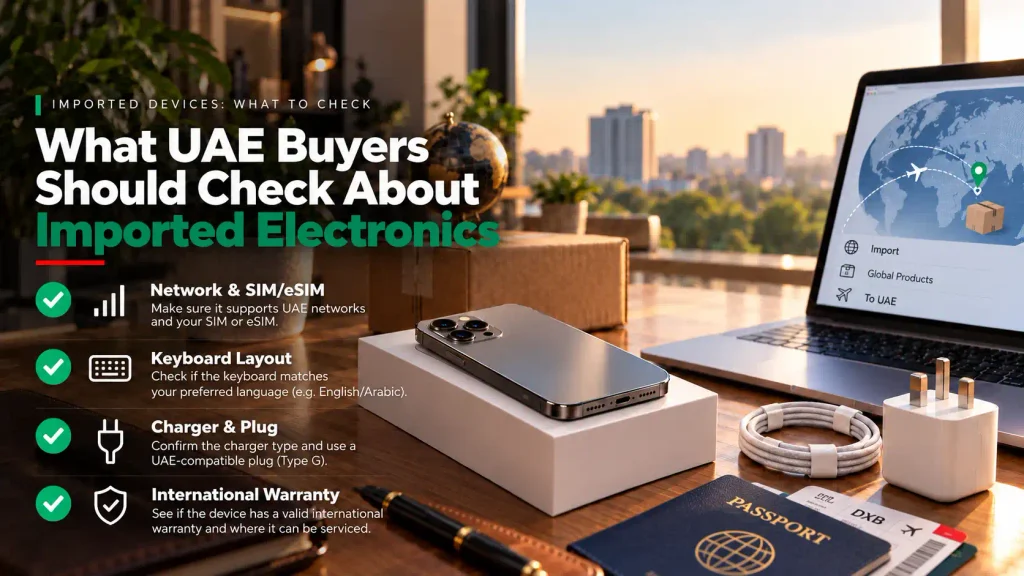 What Should UAE Buyers Check About Imported Electronics